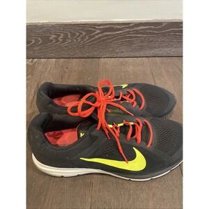Nike Zoom Structure 17 Running Shoes Size 13 Black/orange/red